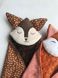 Handmade Fawn Lovey - Soft Baby Comforter