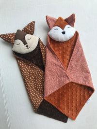 Handmade Fawn Lovey - Soft Baby Comforter