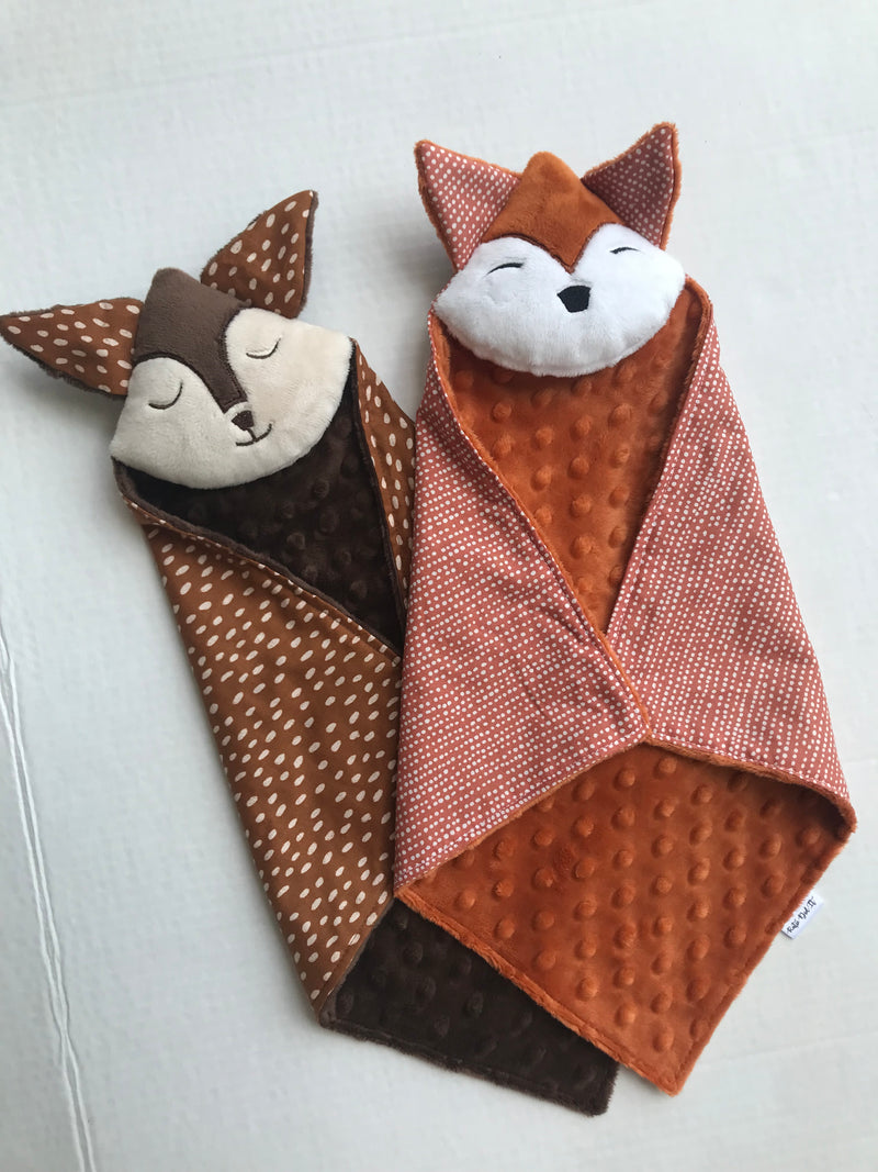 Handmade Fawn Lovey - Soft Baby Comforter