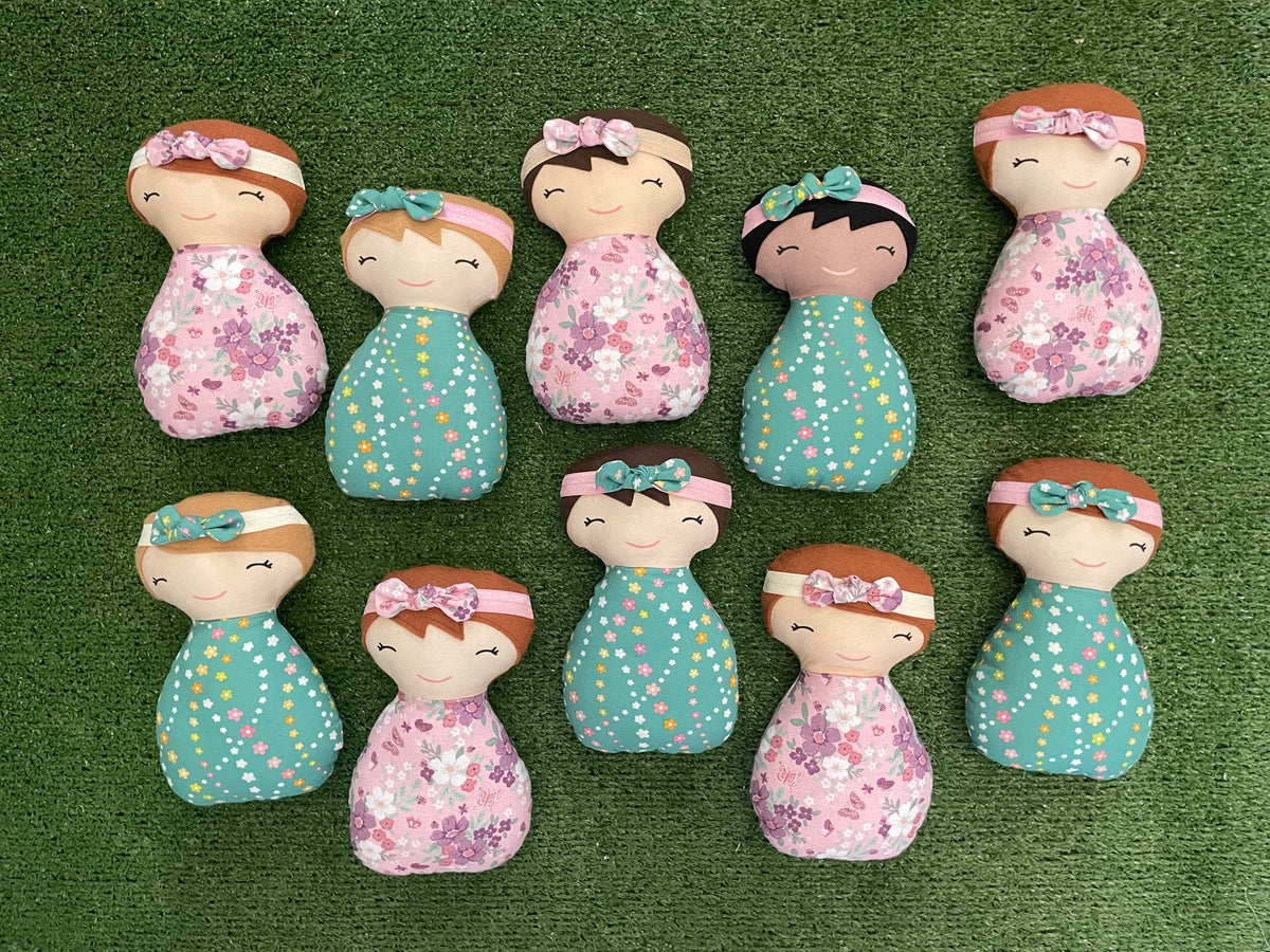 Spring Floral Dolls