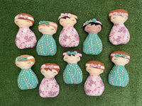 Spring Floral Dolls