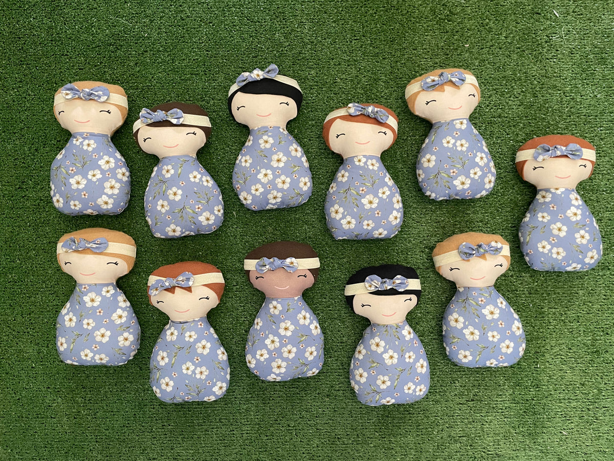 Lavender Floral Doll